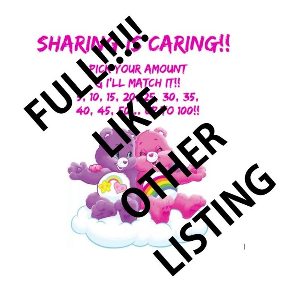 LISTING IS FULL - LIKE NEW LISTING